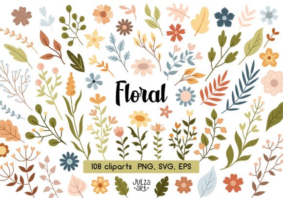 Download Boho Floral Clipart, Flower Svg Png - Png Collection