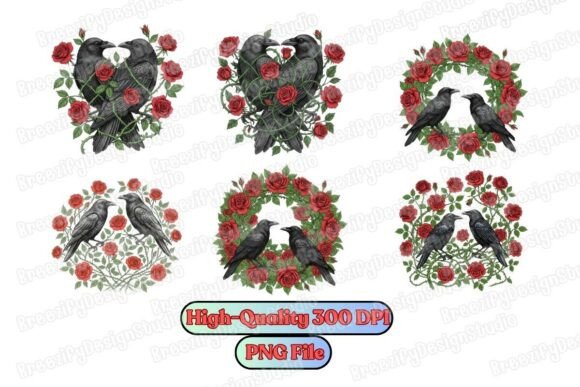 Download Raven Rose Gothic PNG Bundle, Anti Lover - Png Collection