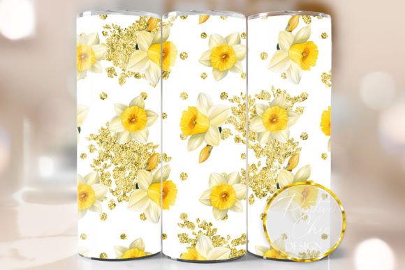 Download Daffodil Tumbler Wrap Spring Flowers PNG - Png Collection