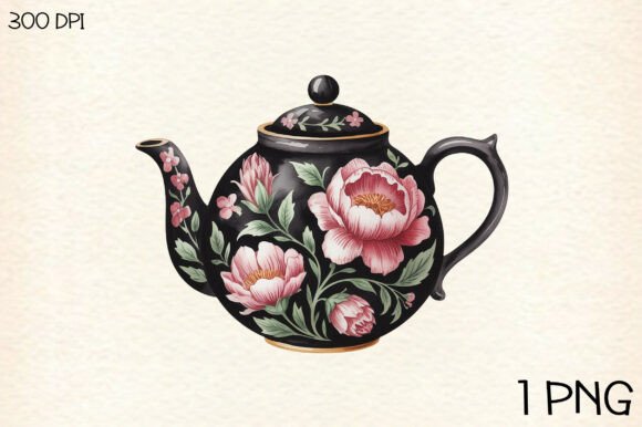Download Dark Gothic Floral PNG Clipart - Png Collection