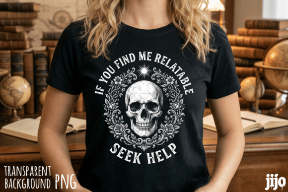 Download Skull Relatable Gothic Floral PNG - Png Collection