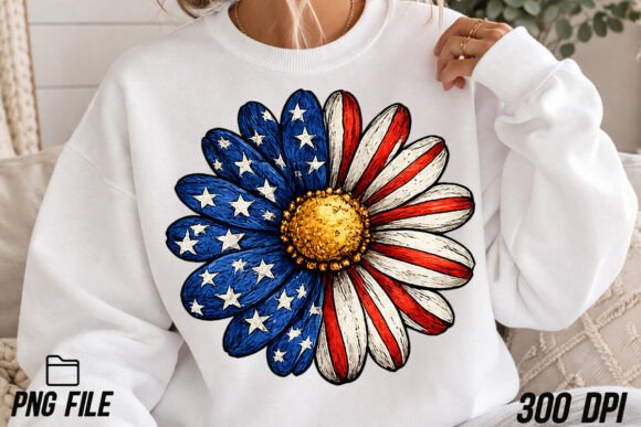 Download Patriotic Daisy PNG, Patriotic Flowers - Png Collection