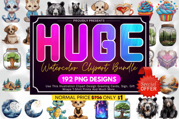 Download Watercolor PNG Huge Clipart Bundle - Png Collection