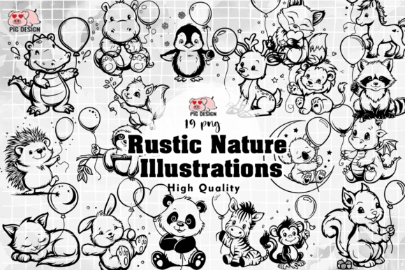Download Rustic Nature Illustrations PNG - Png Collection
