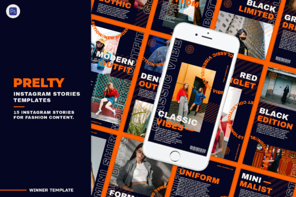 Download Prelty Instagram Fashion Story Template - Template Collection