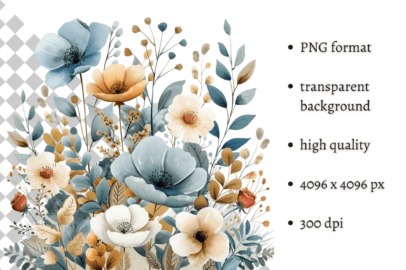 Download Watercolor Spring Flowers PNG Clipart - Png Collection