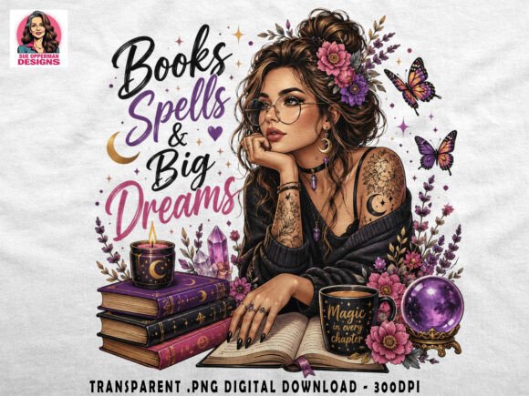 Download Books Spells Dream PNG | Goth Witch - Png Collection