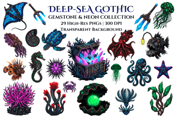 Download 29 Gothic Sirencore Jeweled Ocean PNGs - Png Collection