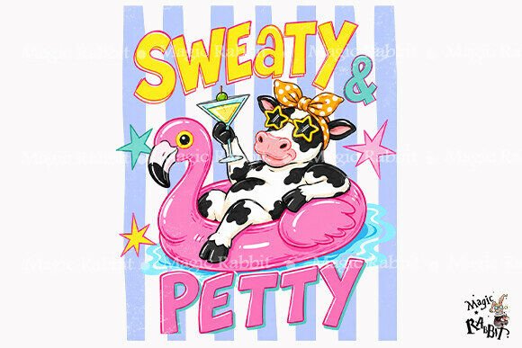Download Sweaty &amp; Petty Cow Summer PNG - Png Collection