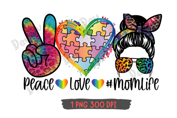 Download Peace Love Mom Life PNG - Png Collection