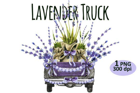 Download Lavender Sublimation Truck PNG, Flower - Png Collection