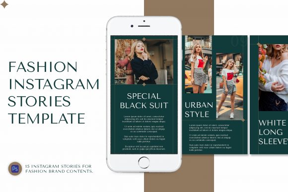 Download Instagram Fashion Stories Template Vol.3 - Template Collection