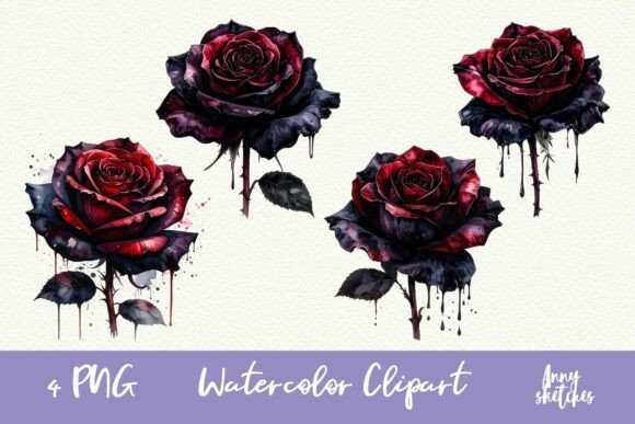 Download Dark Rose PNG Dark Romance Clipart - Png Collection